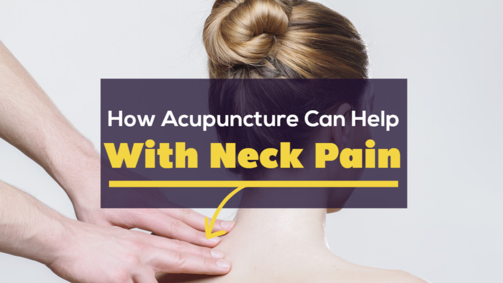 acupuncture for neck pain